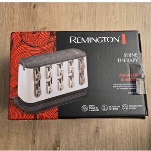 Remington Shine Therapy Hot Rollers H9100S Argan Oil Keratin 20 Set